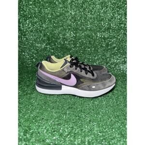 Nike‎ Waffle One TD Toddler Size 11.5C Shoes Black Purple Athletic Low Sneaker